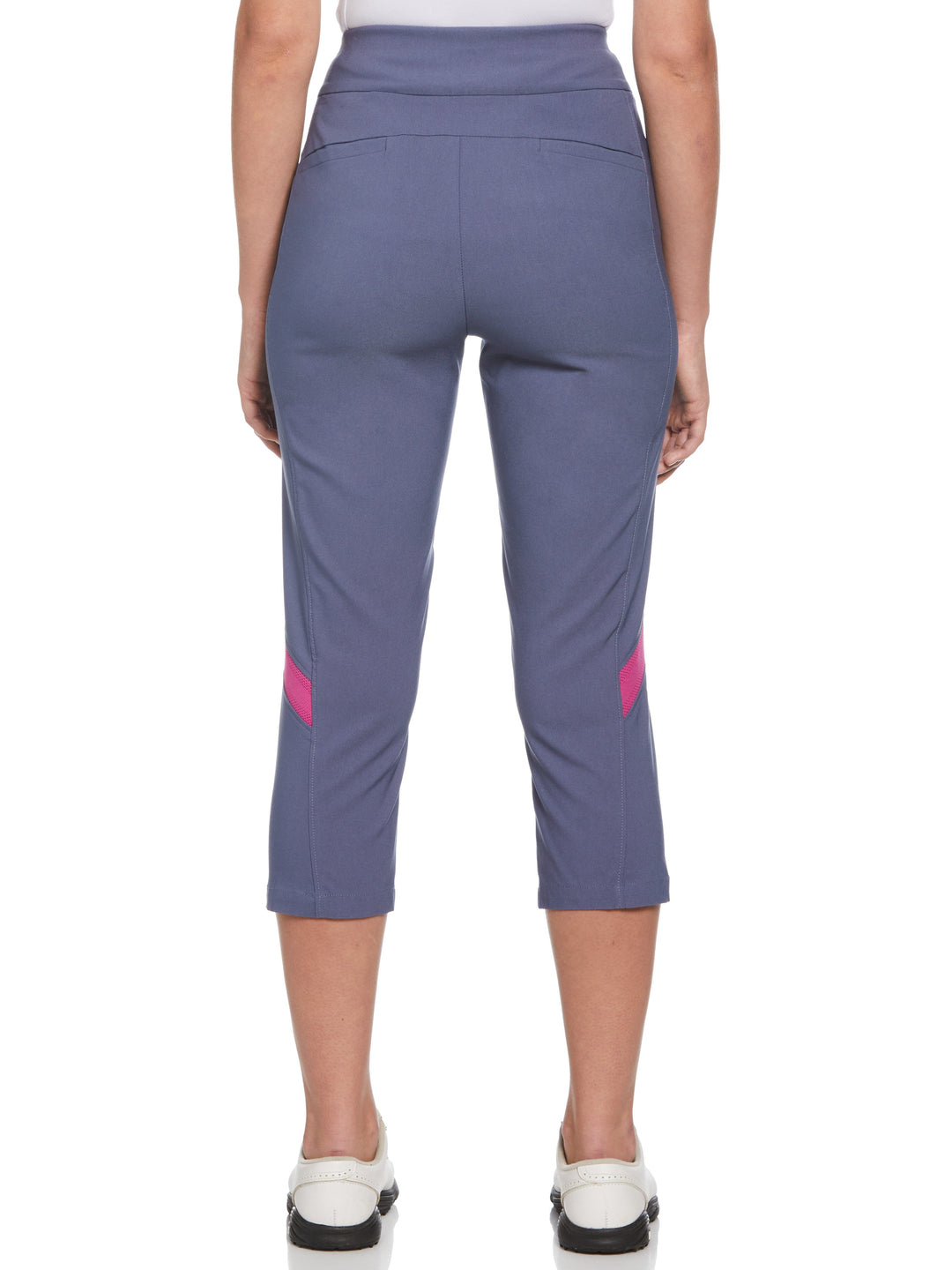 Women's Pull-On Color Block Golf Capri