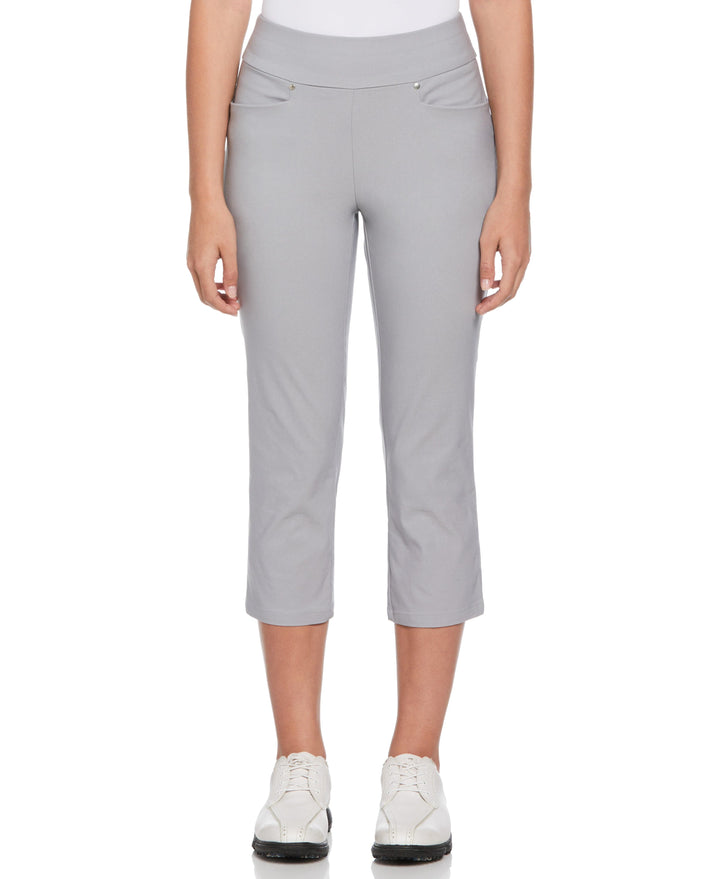 Pull-On Golf Capri Pant (Sleet) 