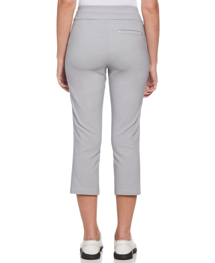 Pull-On Golf Capri Pant (Sleet) 