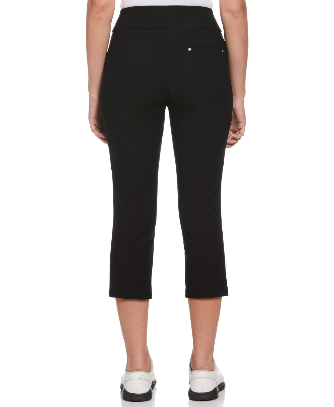 Pull-On Golf Capri Pant (Caviar) 