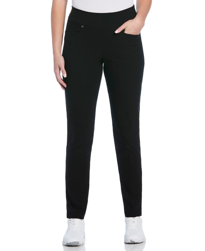 Plus Size Pull-On Golf Pant (Caviar) 