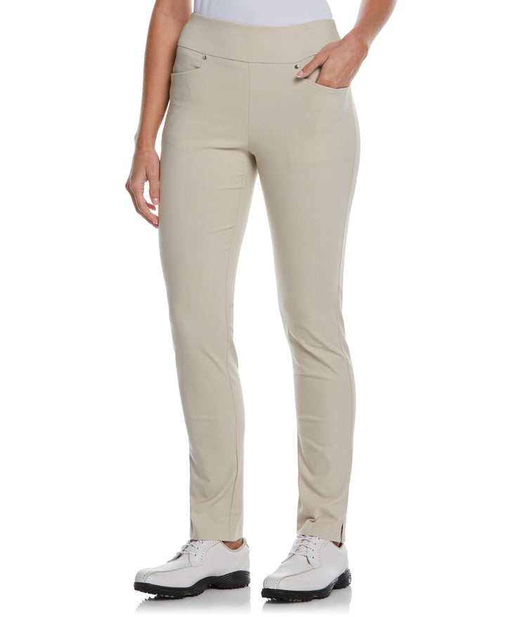 Plus Size Pull-On Golf Pant (Silver Lining) 
