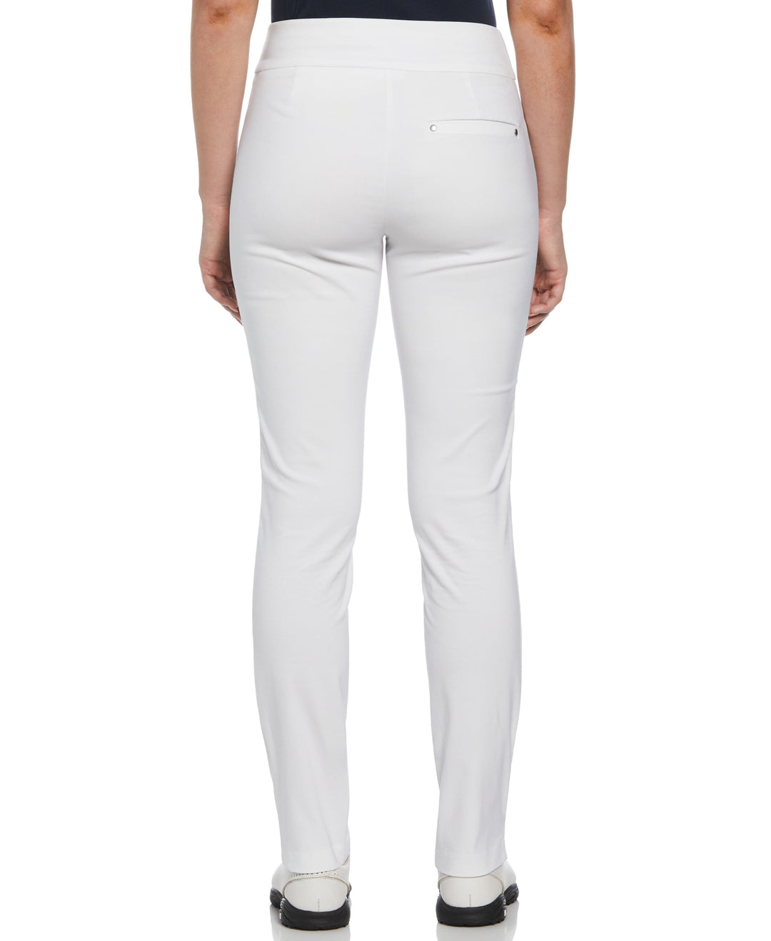Plus Size Pull-On Golf Pant (Bright White) 