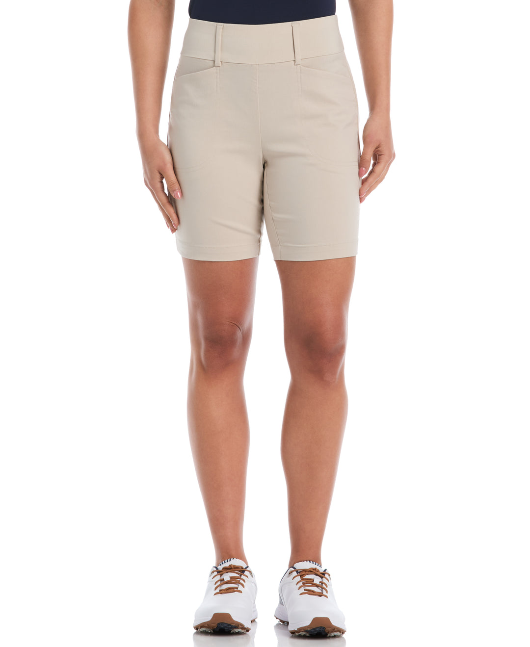 Pull-On Golf Short (Silver Lining) 