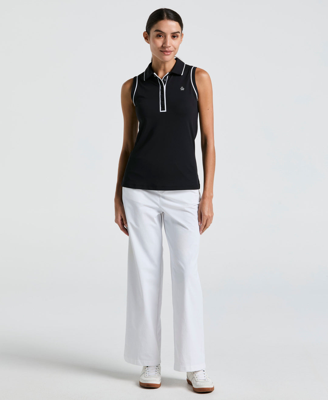 Relaxed Golf Trouser (Bright White) 