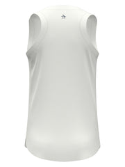Ribbed Tennis Tank Top (Bright White) 