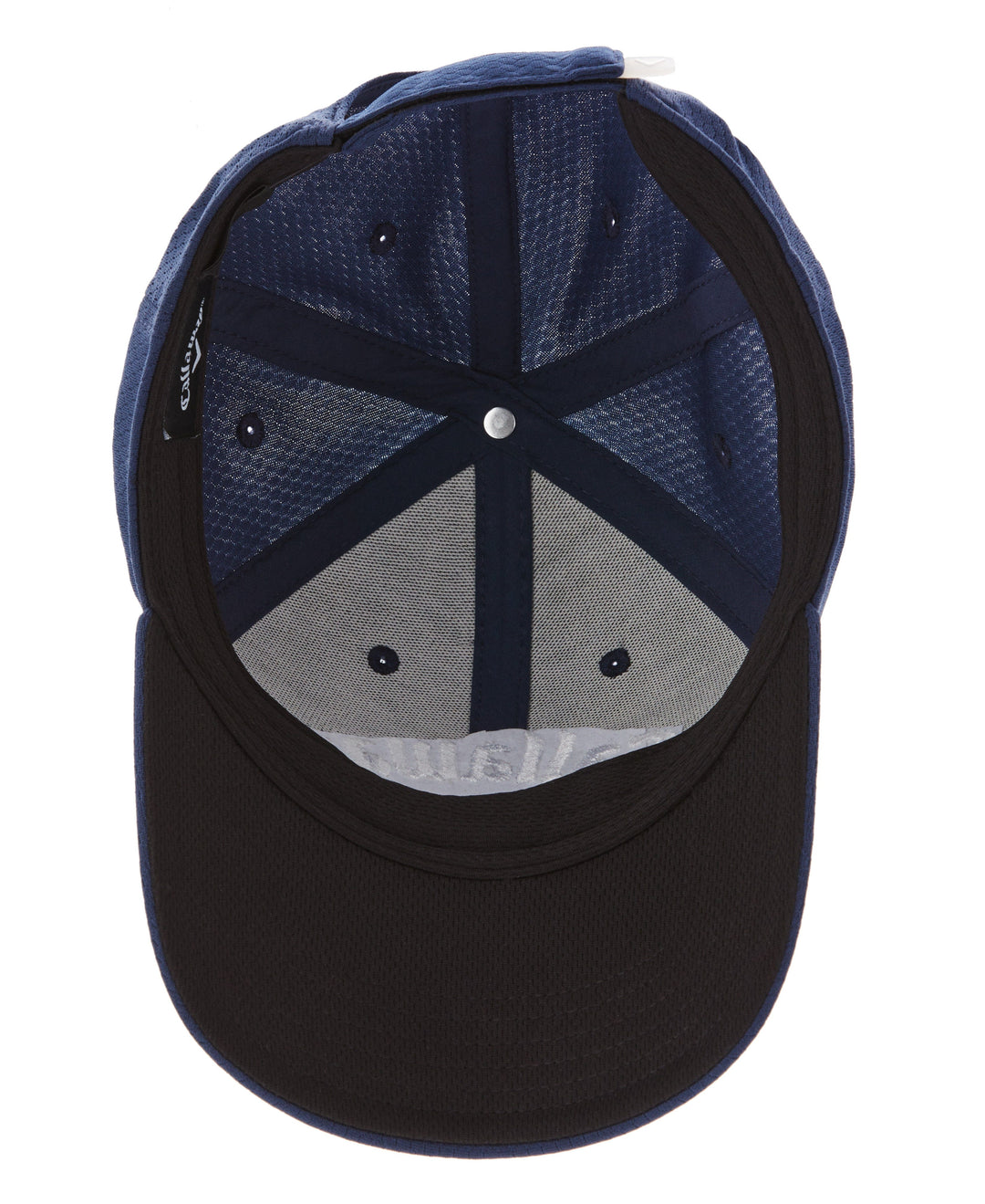 Side Crested Structured Golf Hat (Navy) 