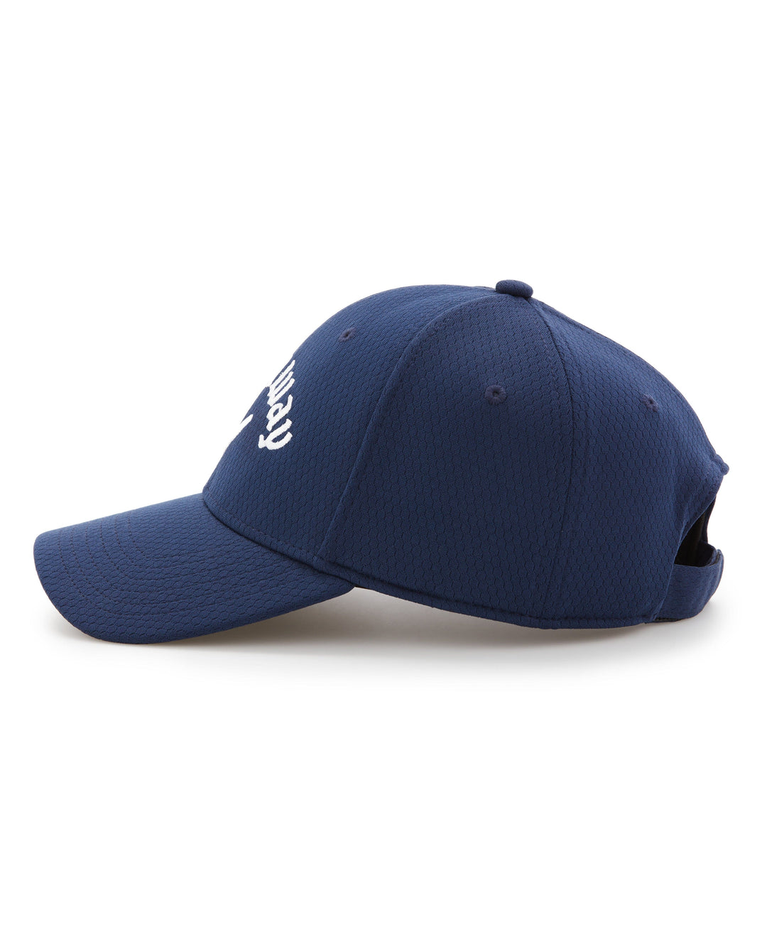 Side Crested Structured Golf Hat (Navy) 