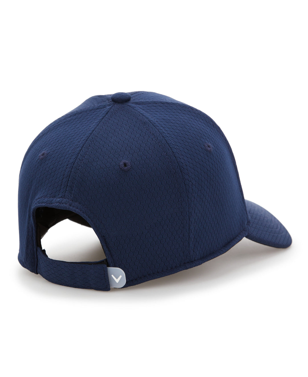 Side Crested Structured Golf Hat (Navy) 