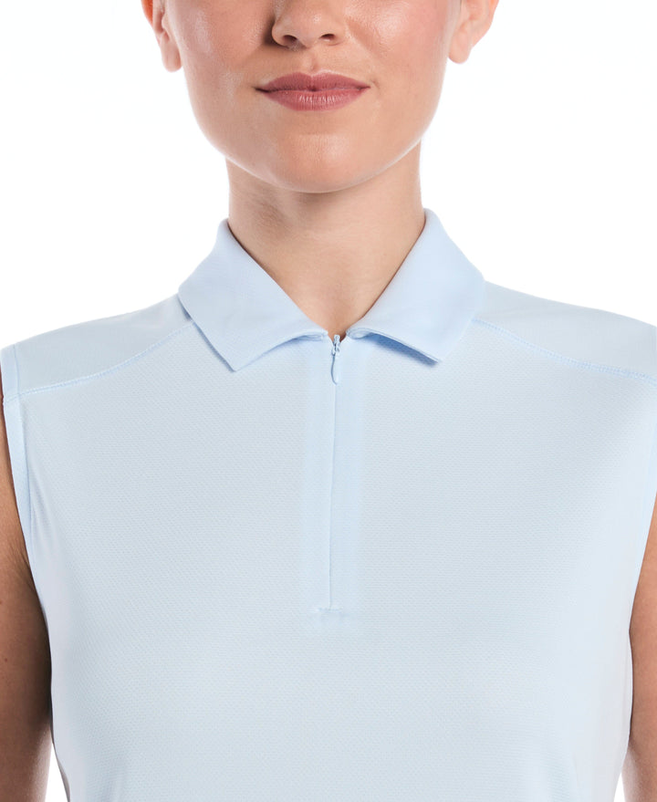 Sleeveless Airflux Golf Polo (Ice Water) 