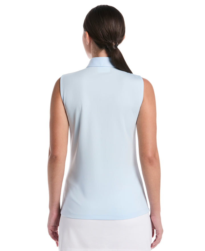 Sleeveless Airflux Golf Polo (Ice Water) 