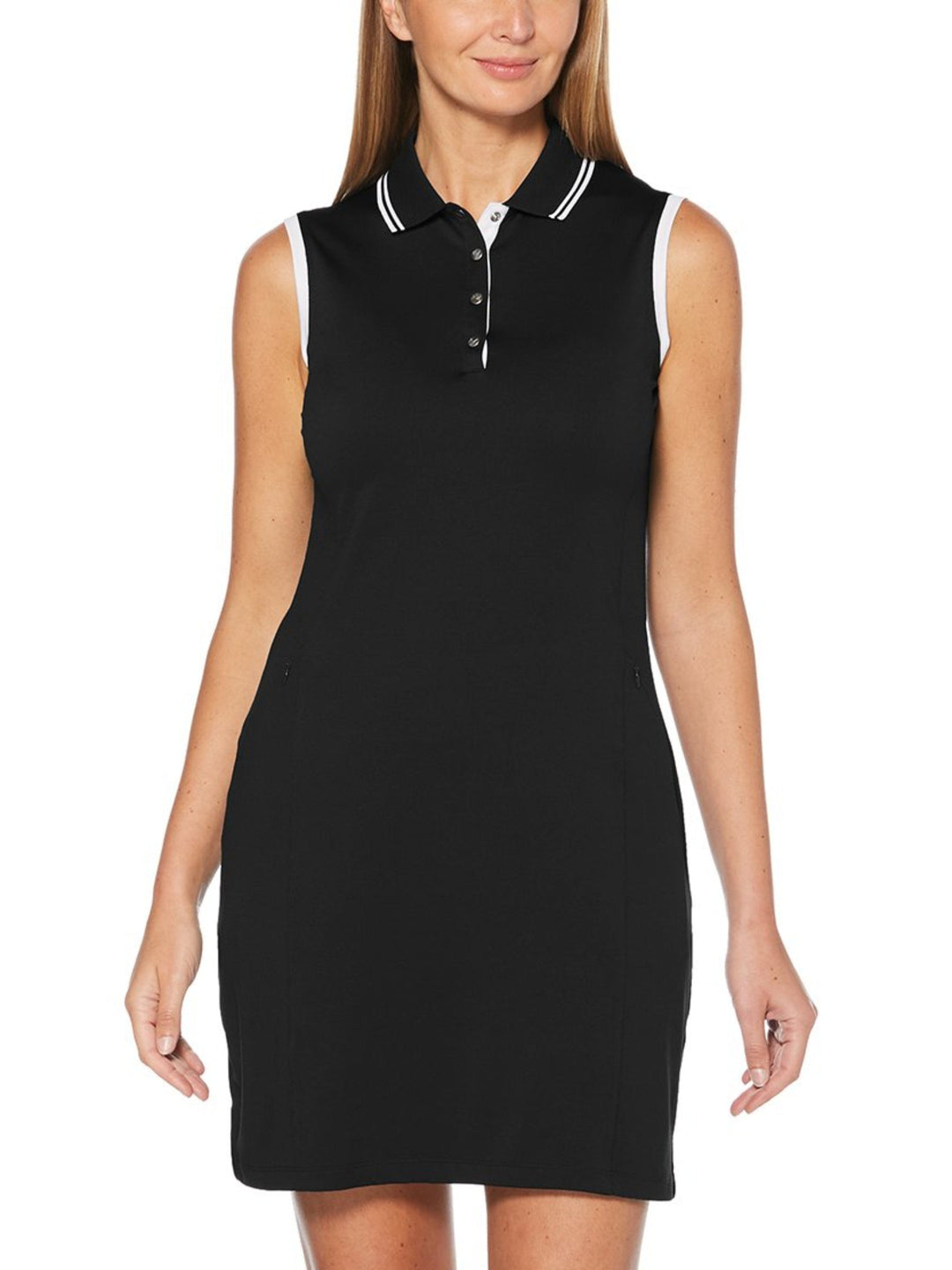Women's Sleeveless Polo Dress