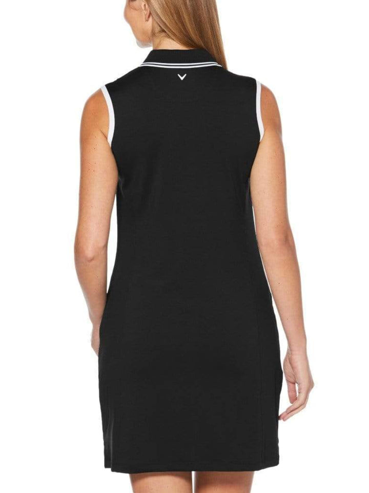 Women's Sleeveless Polo Dress