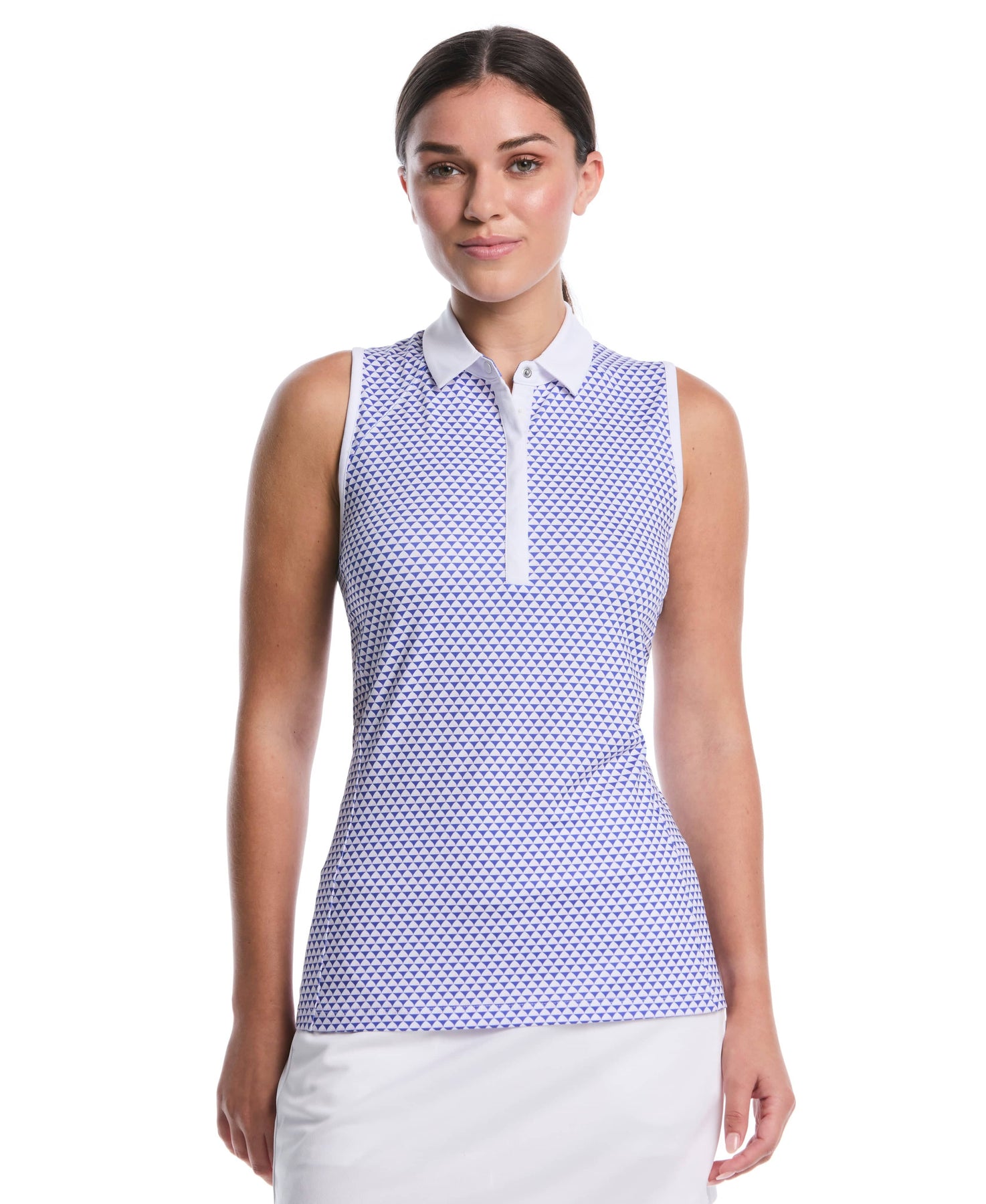 Placket Examplepolo Women's Solid Button Placket Polo – Golf Apparel Shop