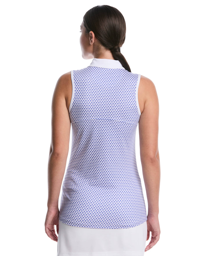 Blue Button Polyb Women's Solid Button Placket Polo – Golf Apparel Shop