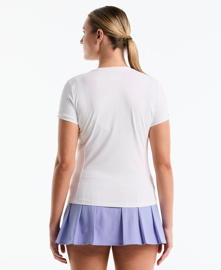 Tennis Performance Sleeveless Tee (Bright White) 