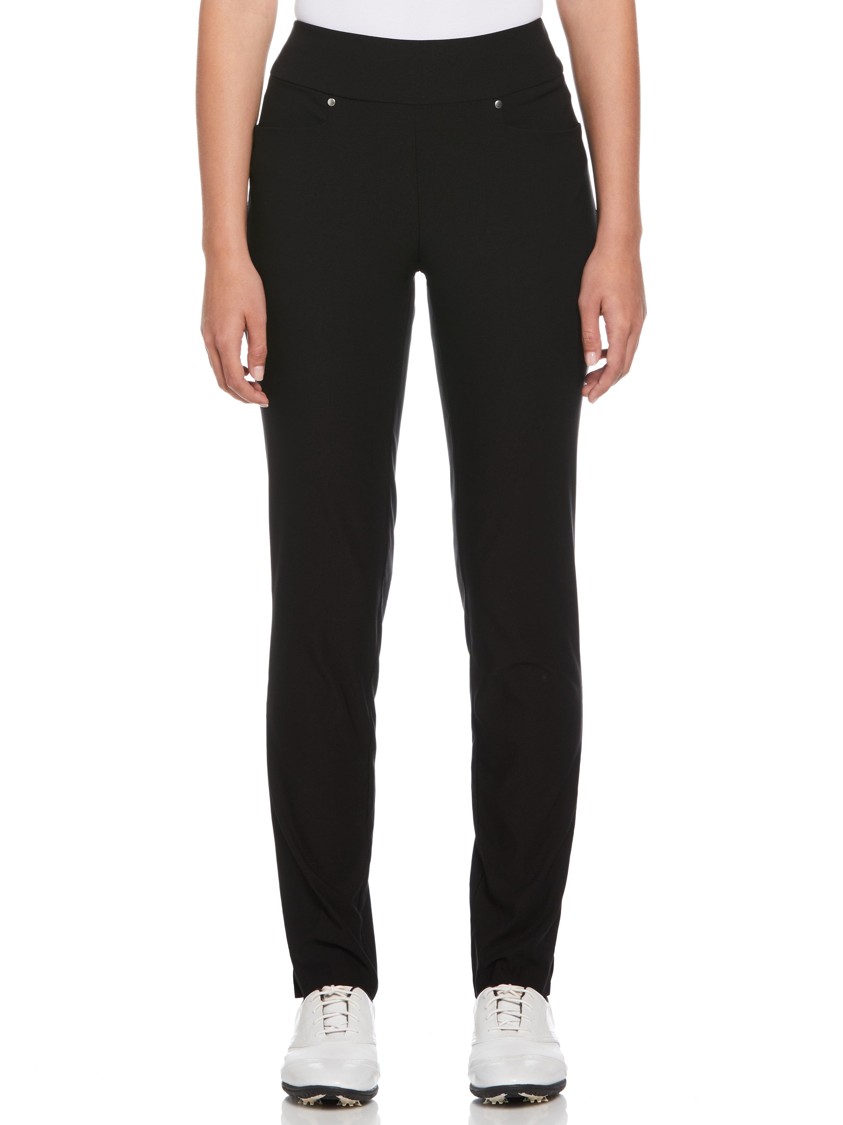 Women's Solid Pull-On Golf Pant – Golf Apparel Shop