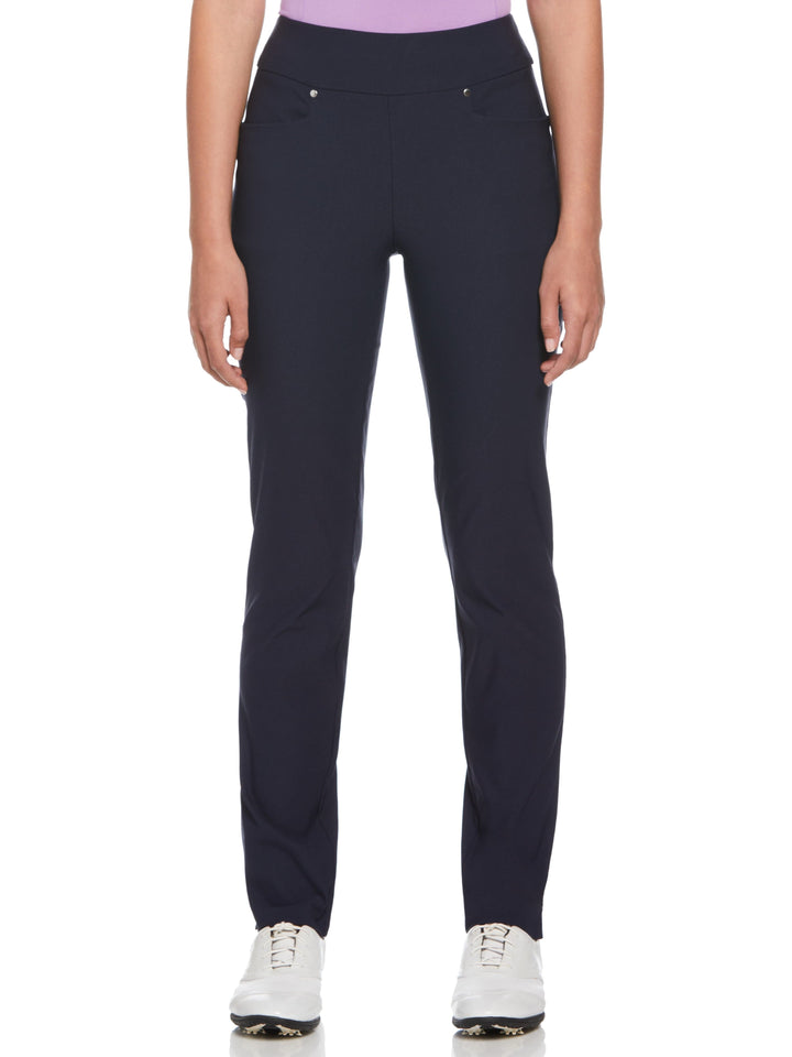 Women's Solid Pull-On Golf Pant