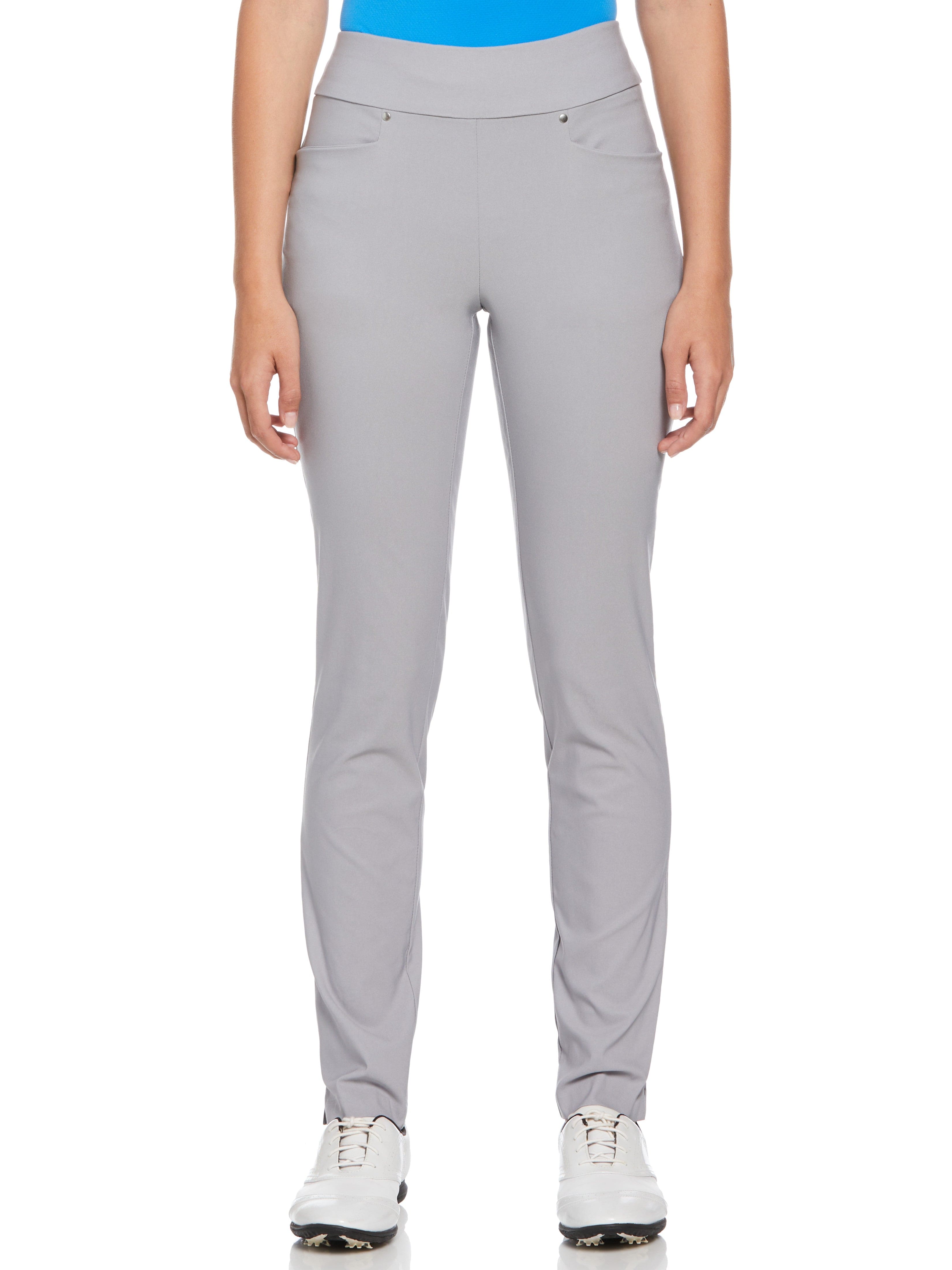 Women's Solid Pull-On Golf Pant – Golf Apparel Shop