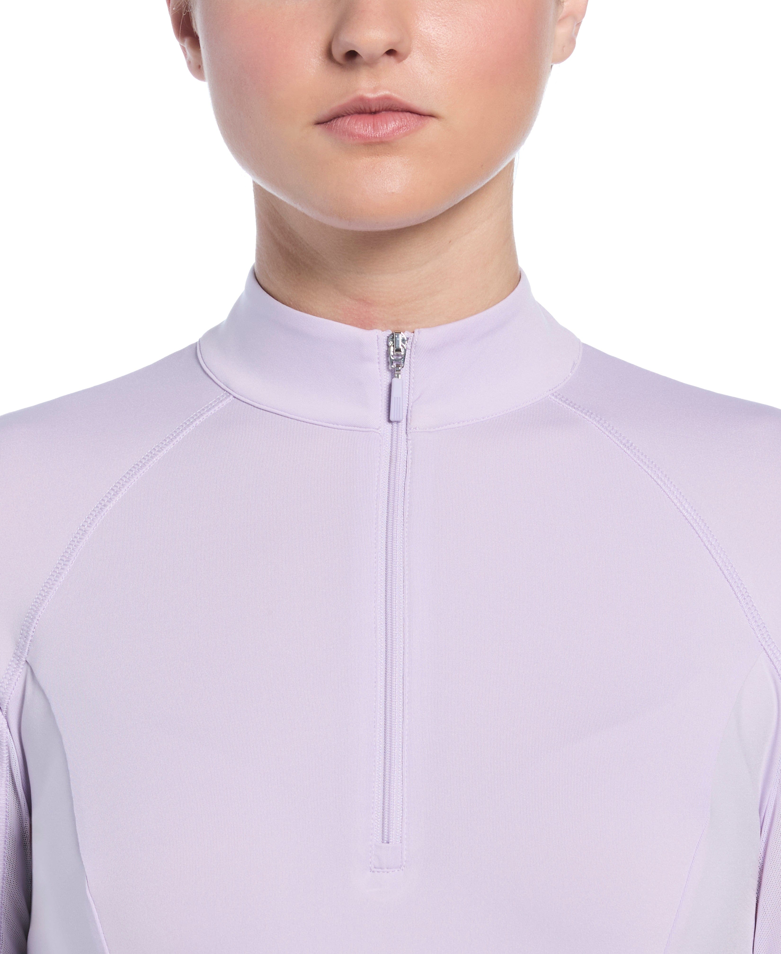 Women's Solid Sun Protection Golf Shirt – Golf Apparel Shop