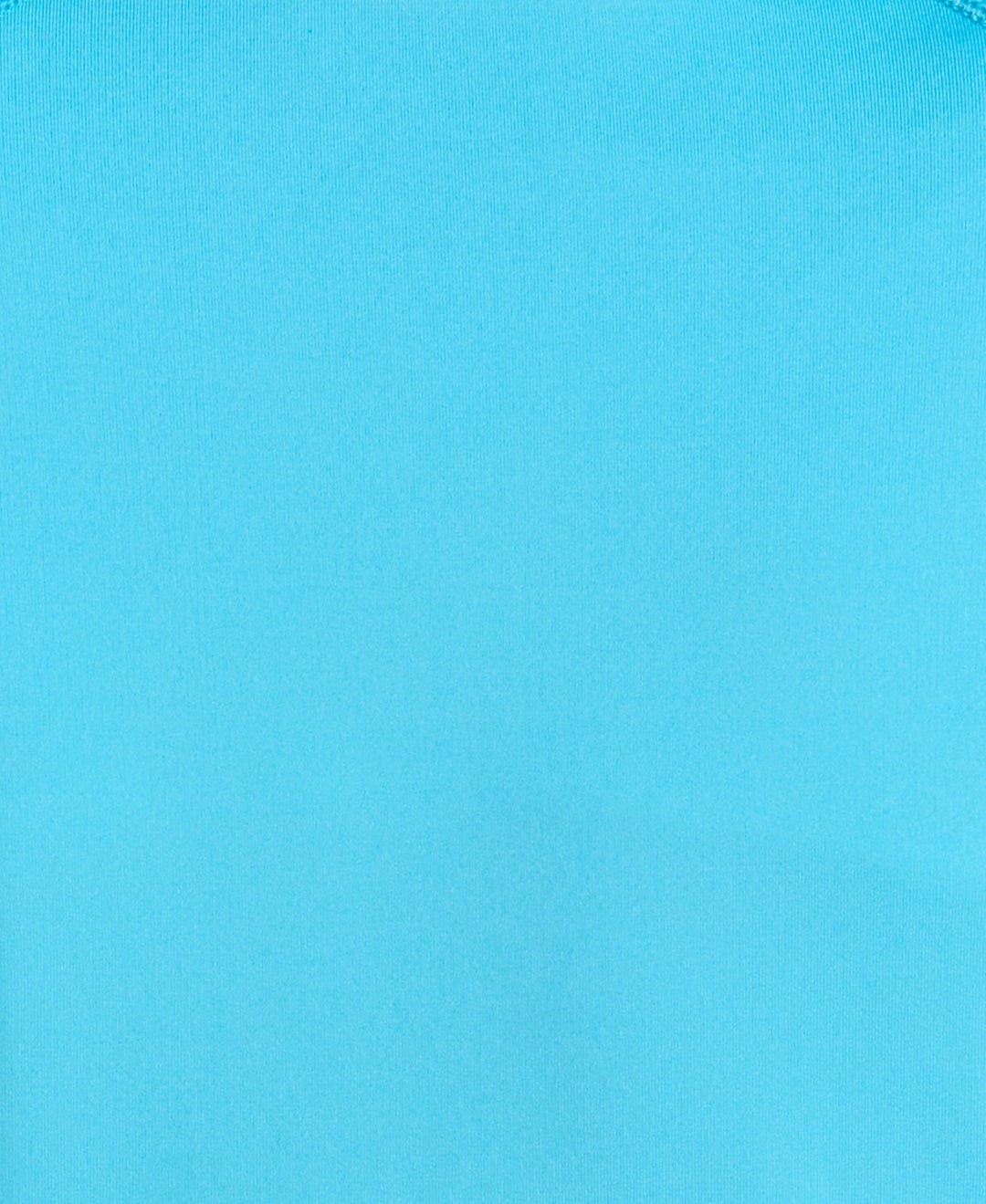 Solid Sun Protection Golf Shirt (Blue Atoll) 