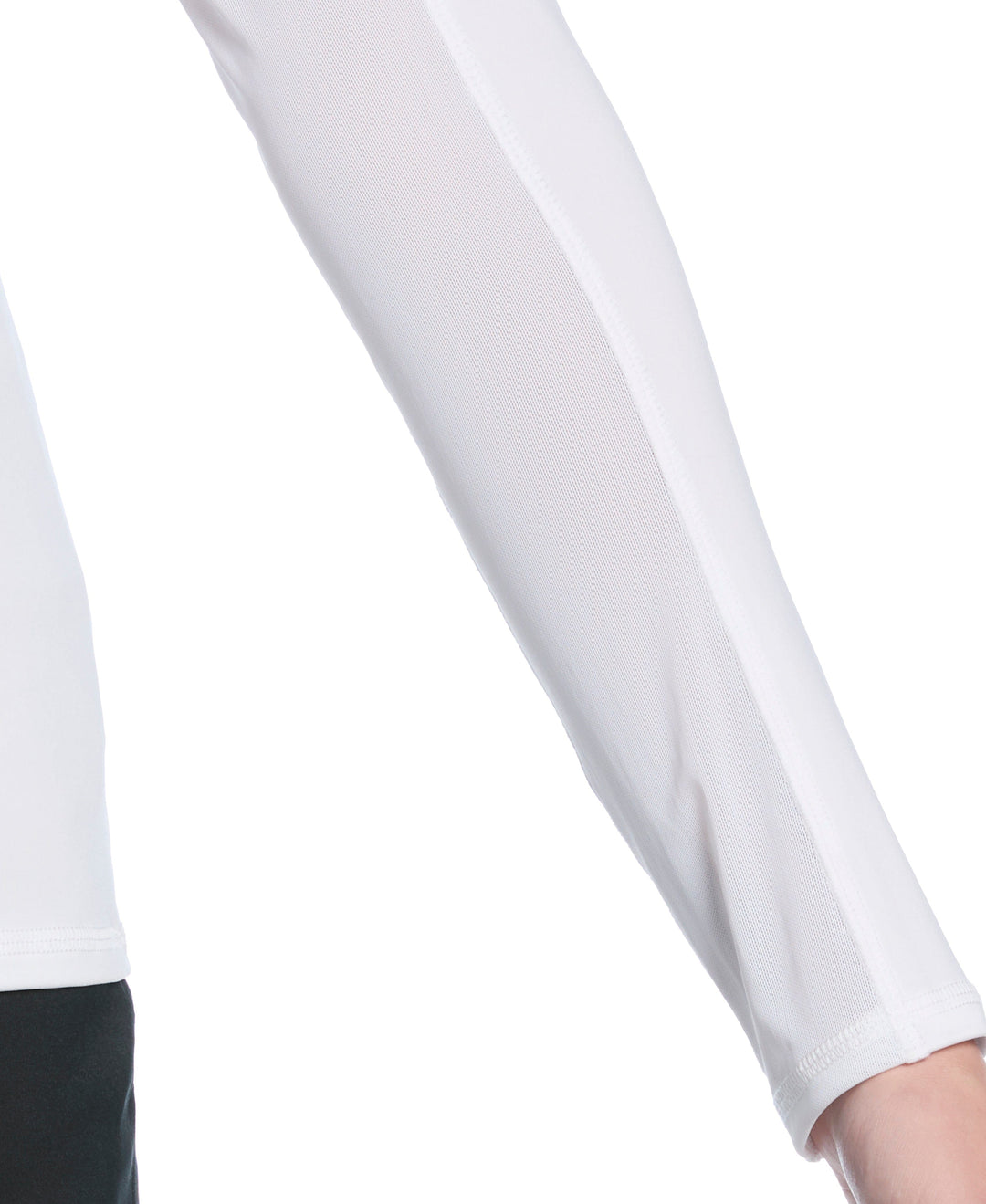 Solid Sun Protection Golf Shirt (Bright White) 