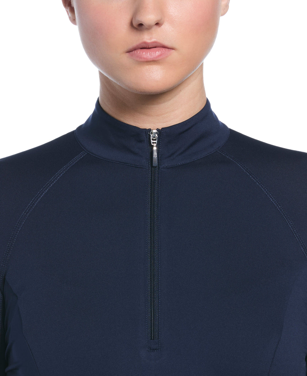 Solid Sun Protection Golf Shirt (Peacoat) 