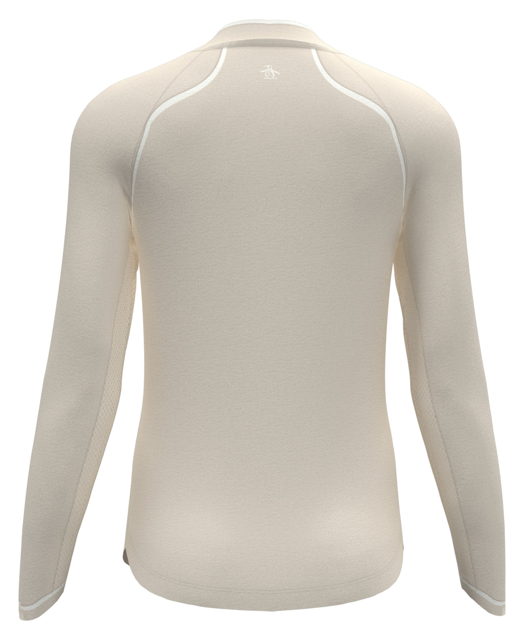 Solid Long Sleeve Tennis Shirt with Sun Protection (Silver Birch) 