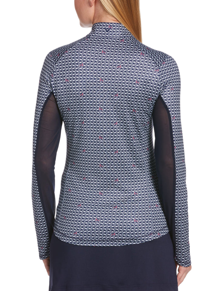 Women's Swing Tech™ Flamingo Print Sun Shirt