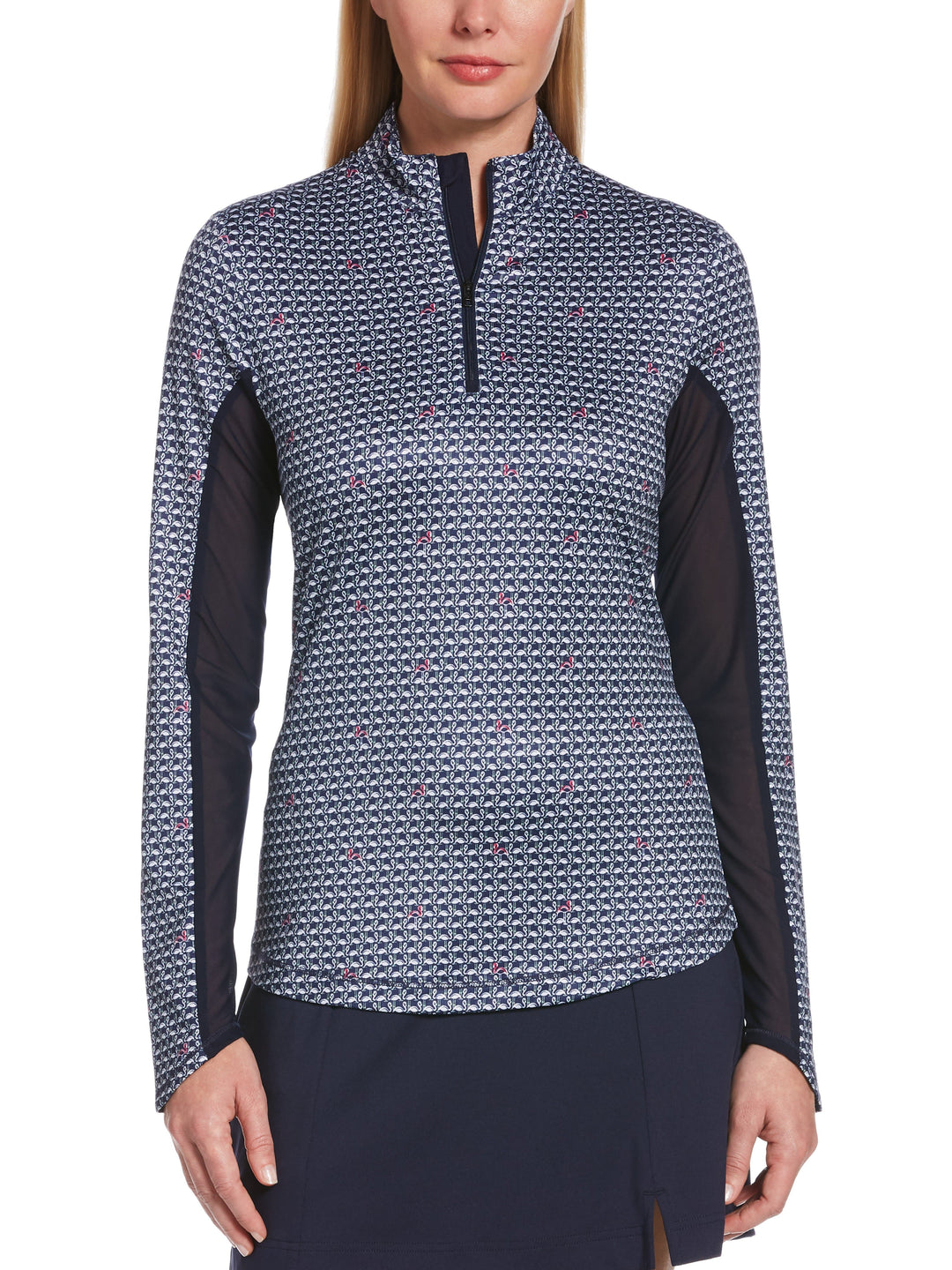 Women's Swing Tech™ Flamingo Print Sun Shirt