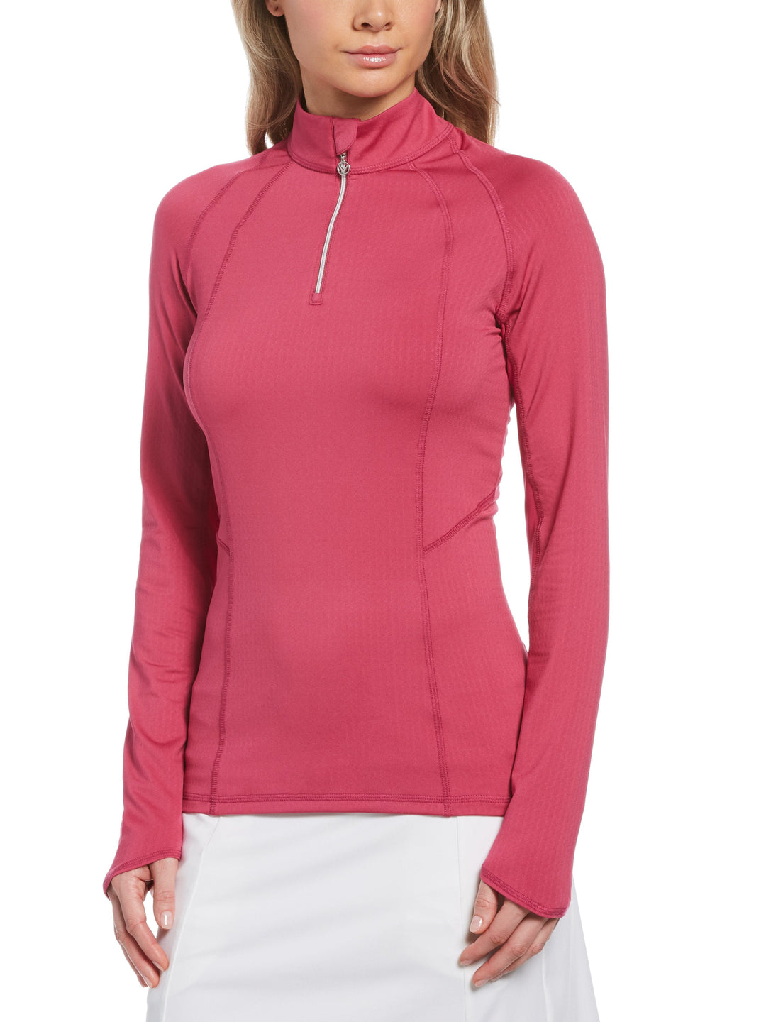 Women's Swing Tech™ Sun Protection Quarter Zip Golf Shirt
