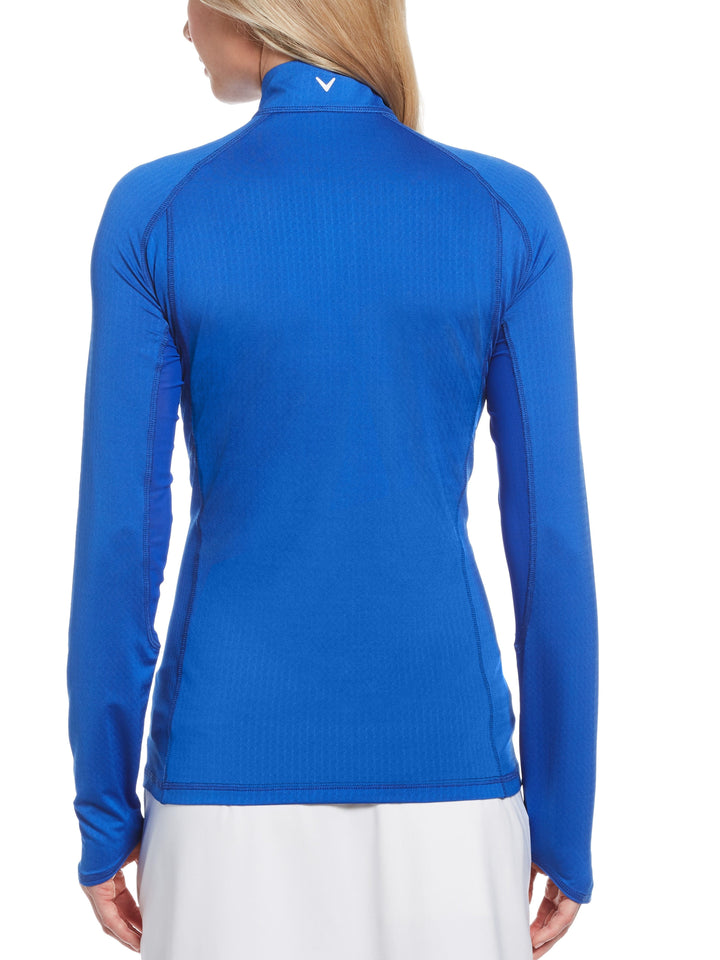 Women's Swing Tech™ Sun Protection Quarter Zip Golf Shirt