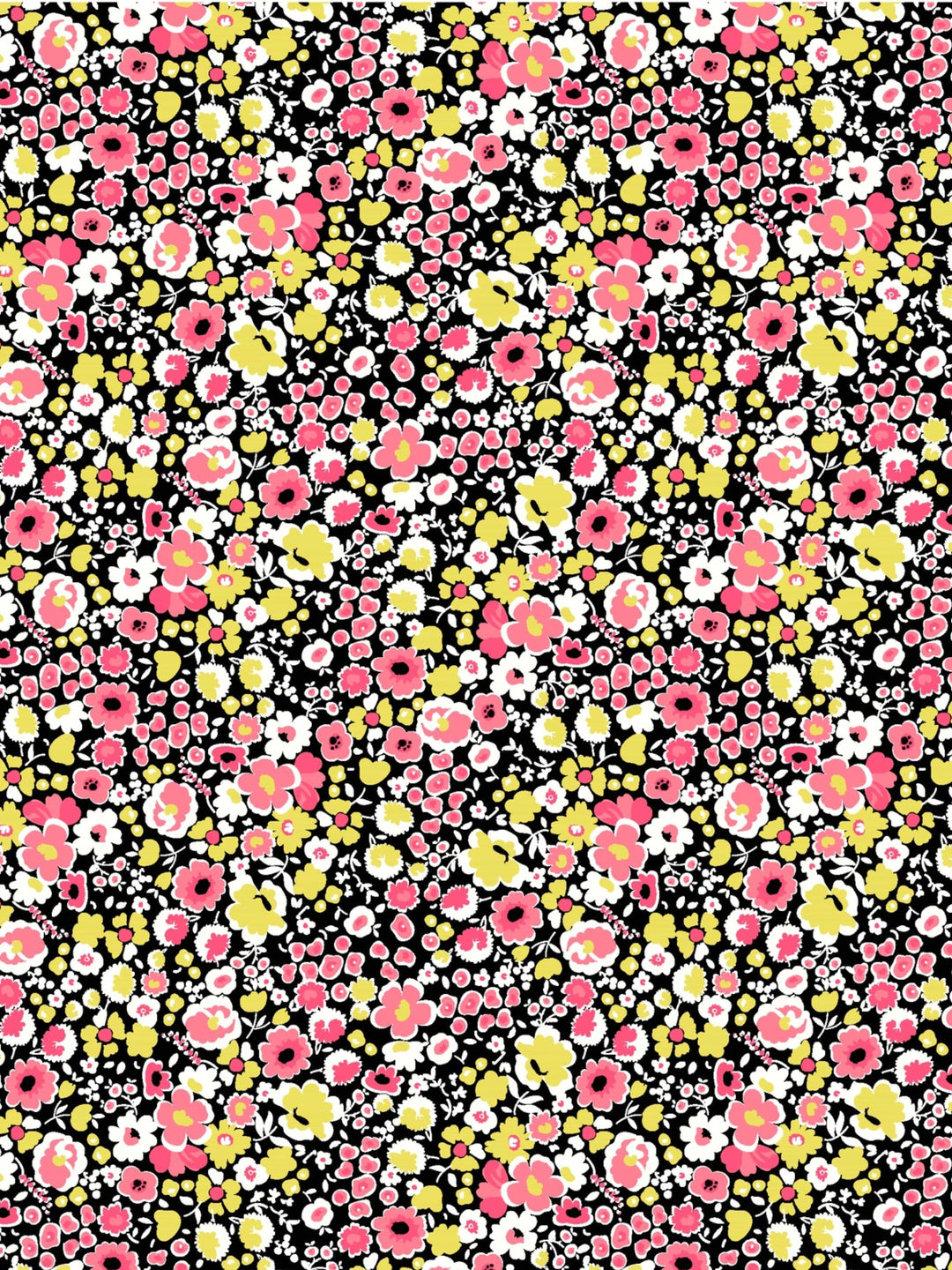 Women's Tiny Floral Print Polo