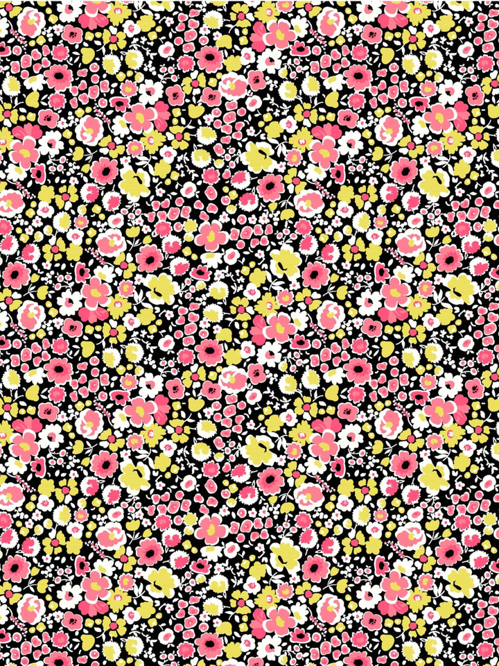 Women's Tiny Floral Print Polo