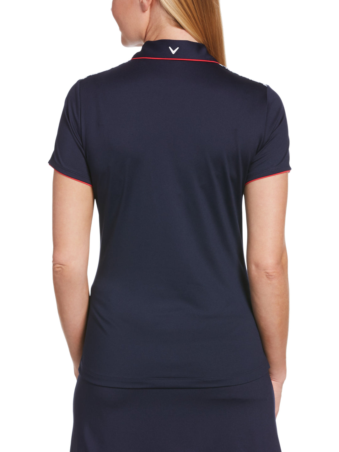 Women's Tropical Floral Print Polo