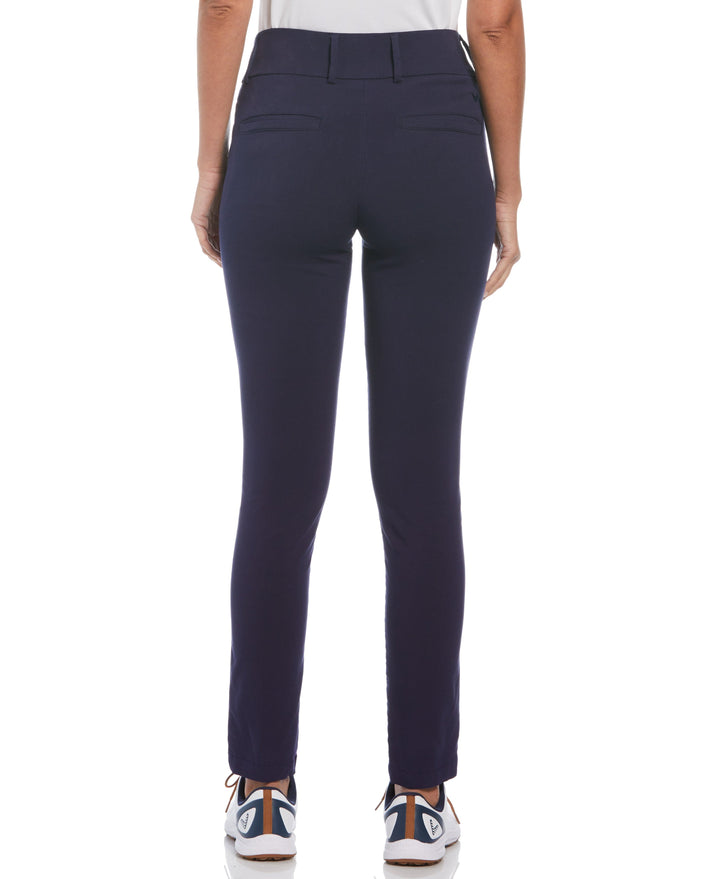 TrueSculpt™ Chev Pull On Stretch Tech Trousers (Peacoat) 