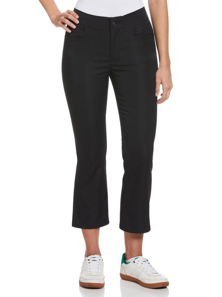 Women's Veronica Open Front Crop Flare Golf Pant