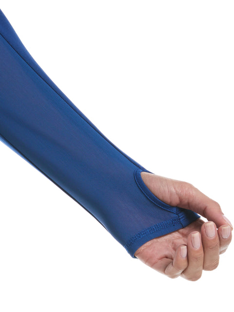 Women's Waist Length Sun Protection (Blue Quartz) 