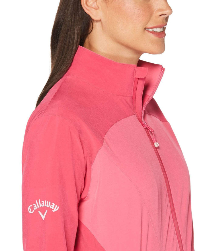 Women's Waterproof Tonal Panel Jacket