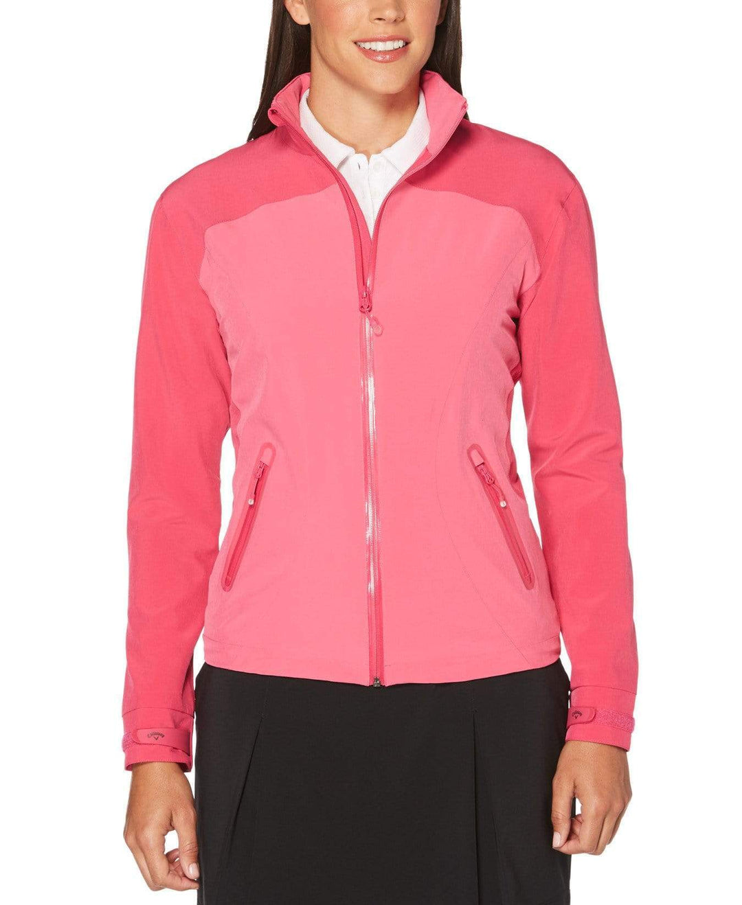 Women's Waterproof Tonal Panel Jacket