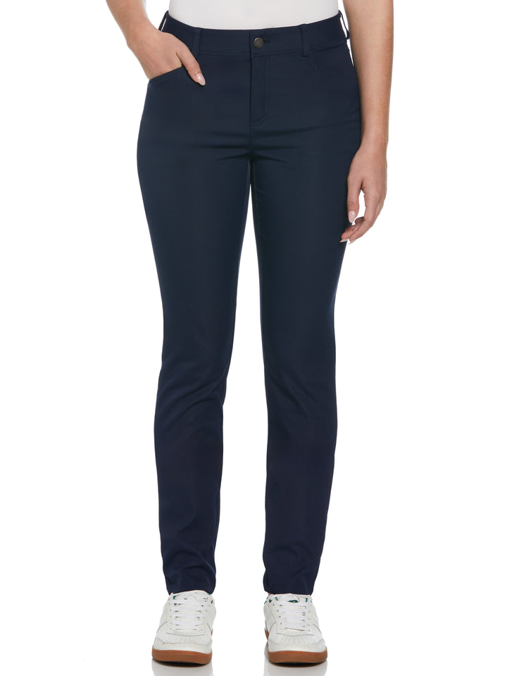 Womens Veronica 5-Pocket Full Length Golf Trousers (Black Iris) 