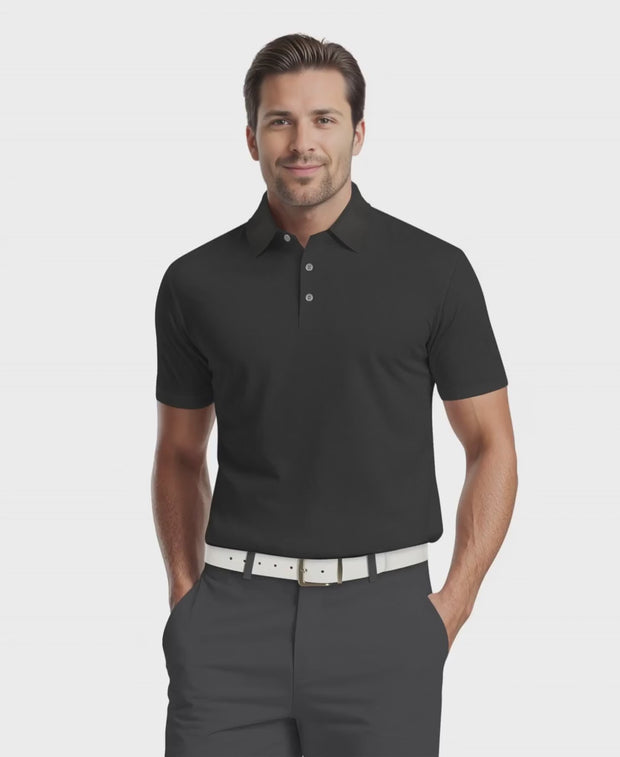 Men's AirFlux™ Mesh Golf Polo – Golf Apparel Shop