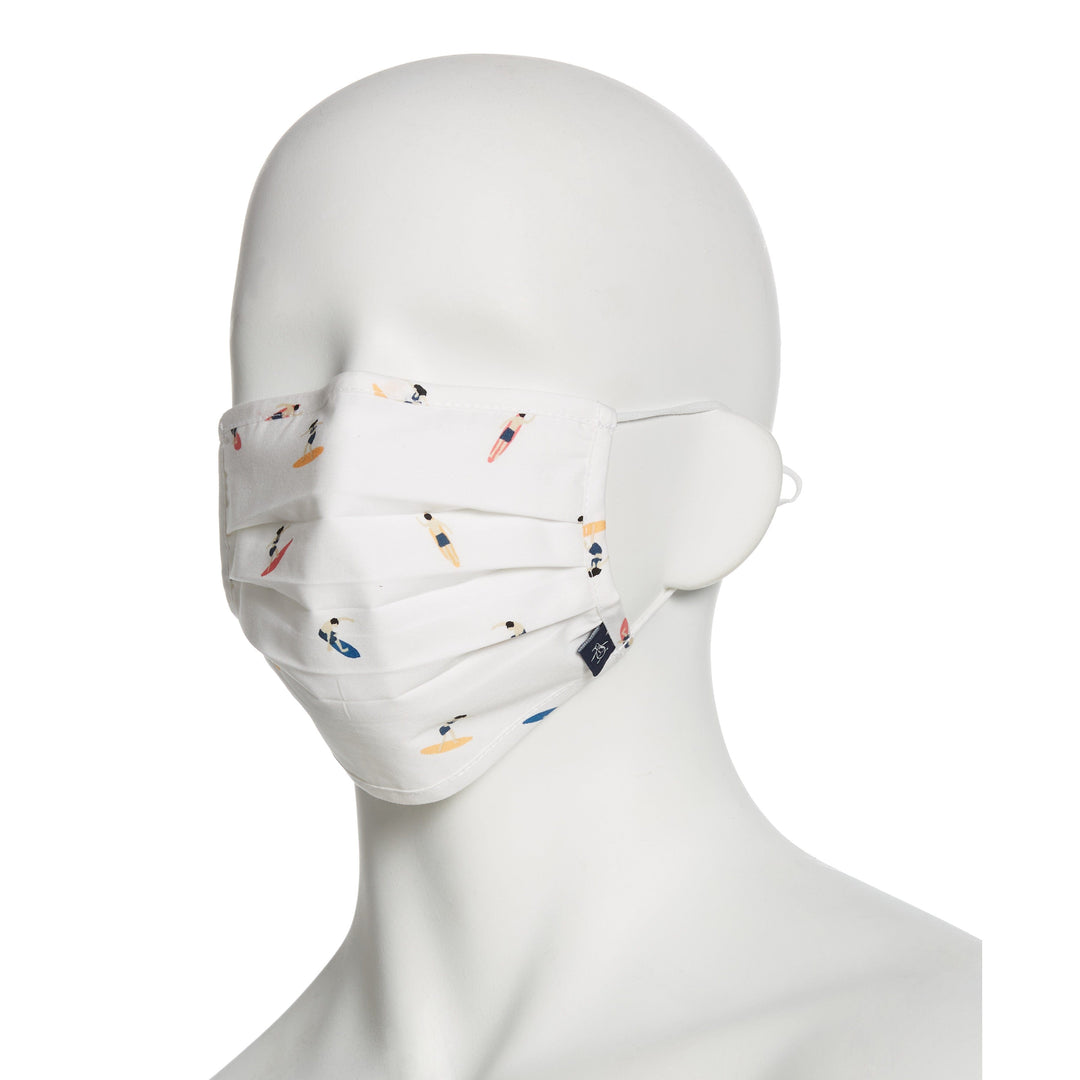 3 Pack Reusable Pleated Woven Face Mask (Assortment 134) 