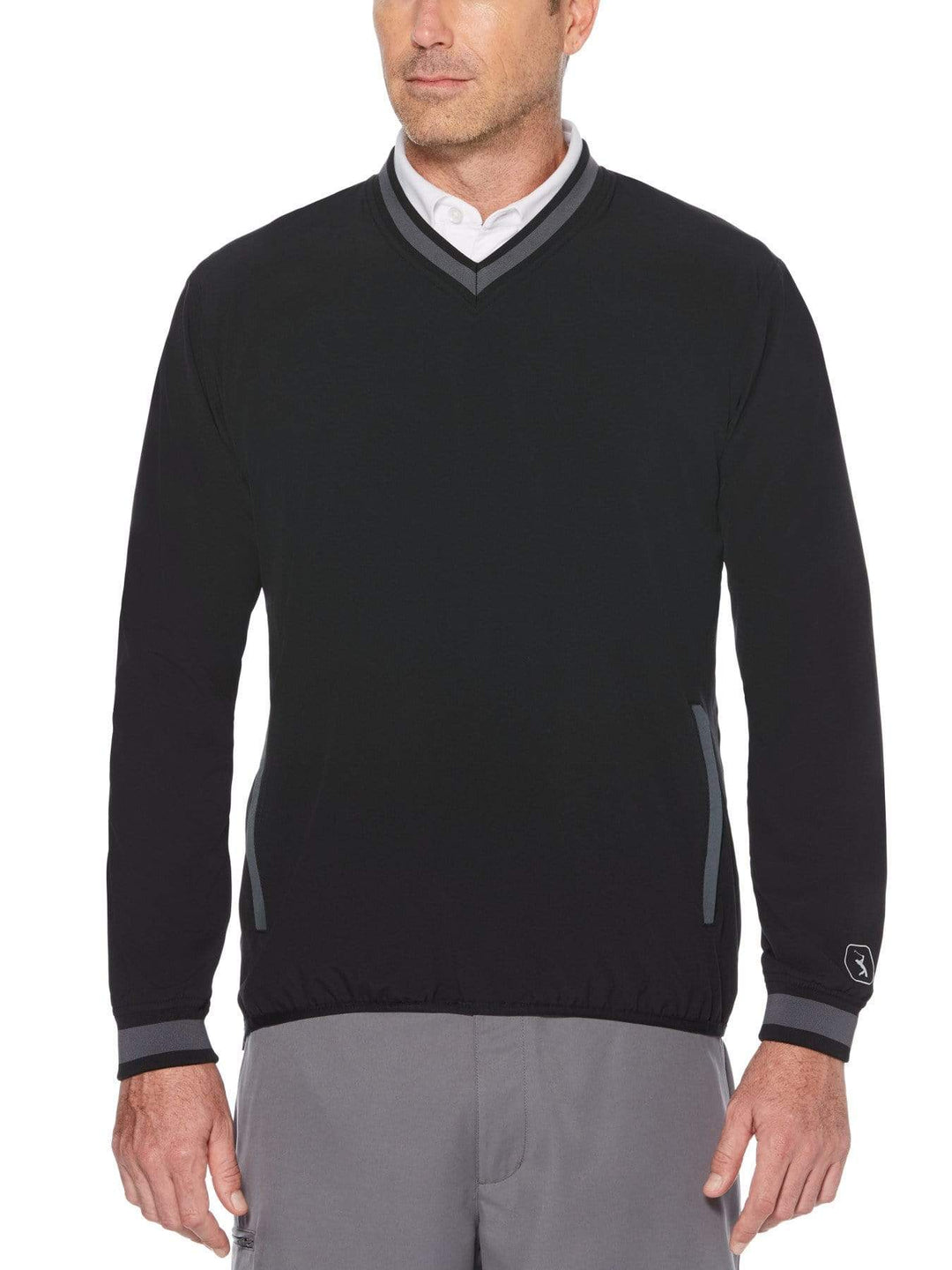 Big & Tall 4 Way Stretch V Neck Pullover