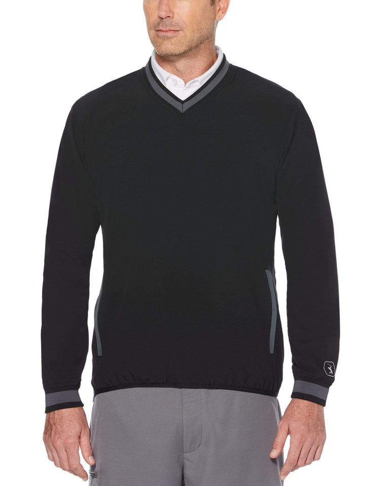 Big & Tall 4 Way Stretch V Neck Pullover
