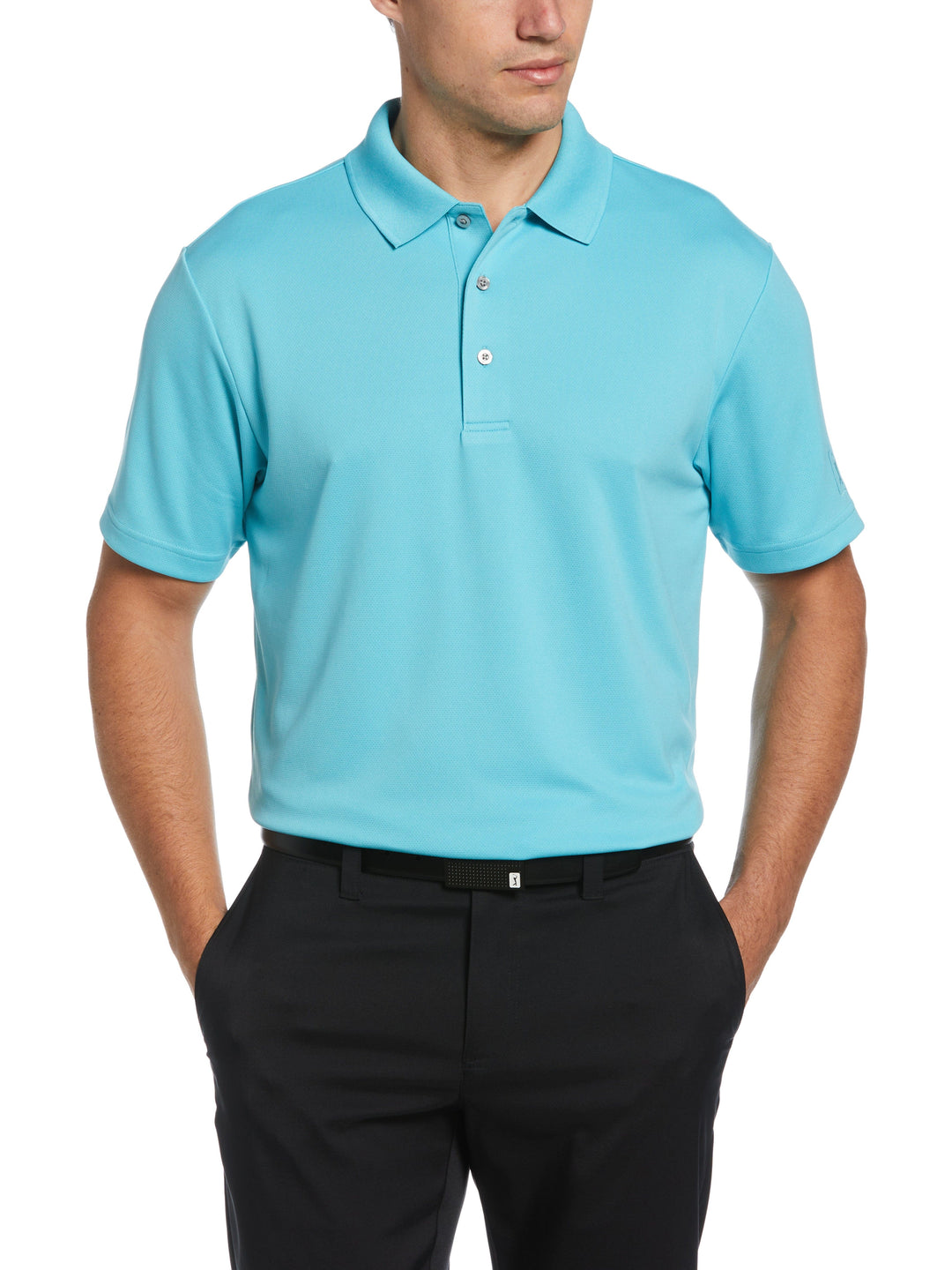 Big & Tall AirFlux™ Solid Mesh Golf Polo