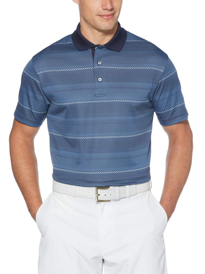Big & Tall Diagonal Stripe Polo