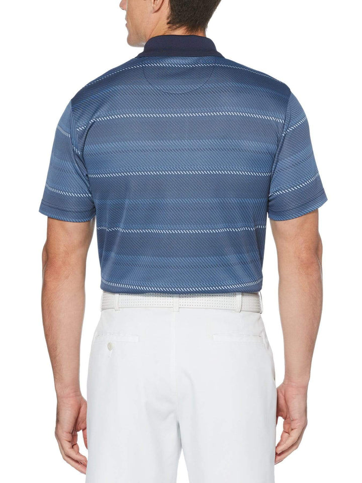 Big & Tall Diagonal Stripe Polo