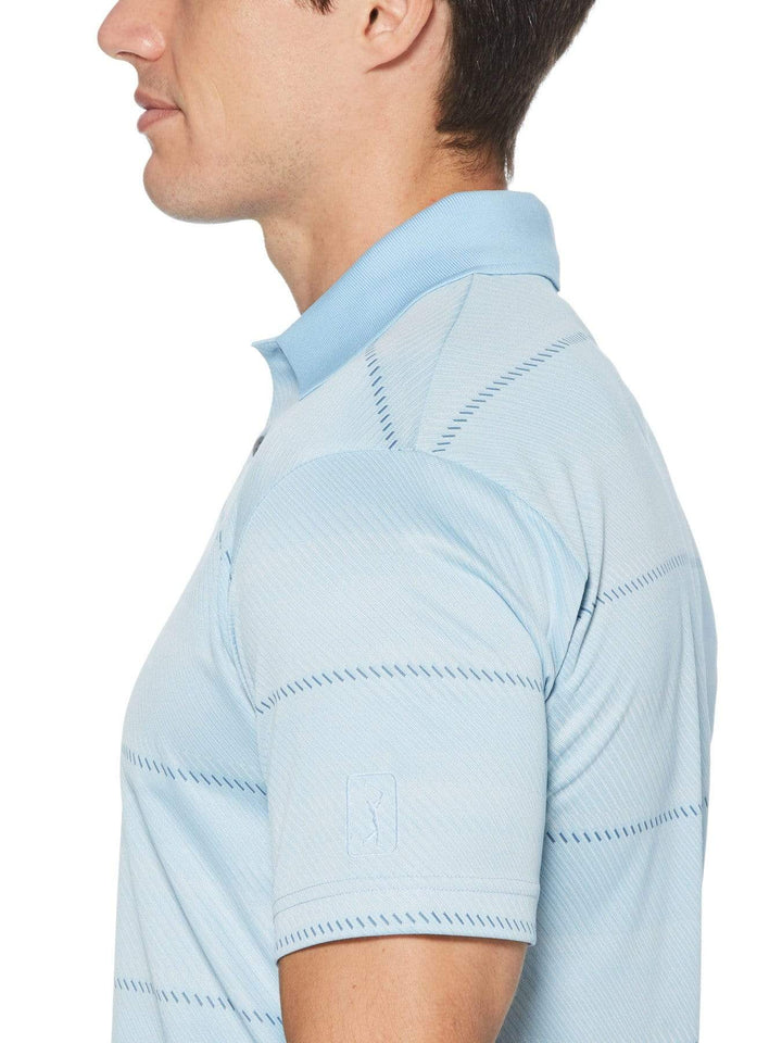 Big & Tall Diagonal Stripe Polo