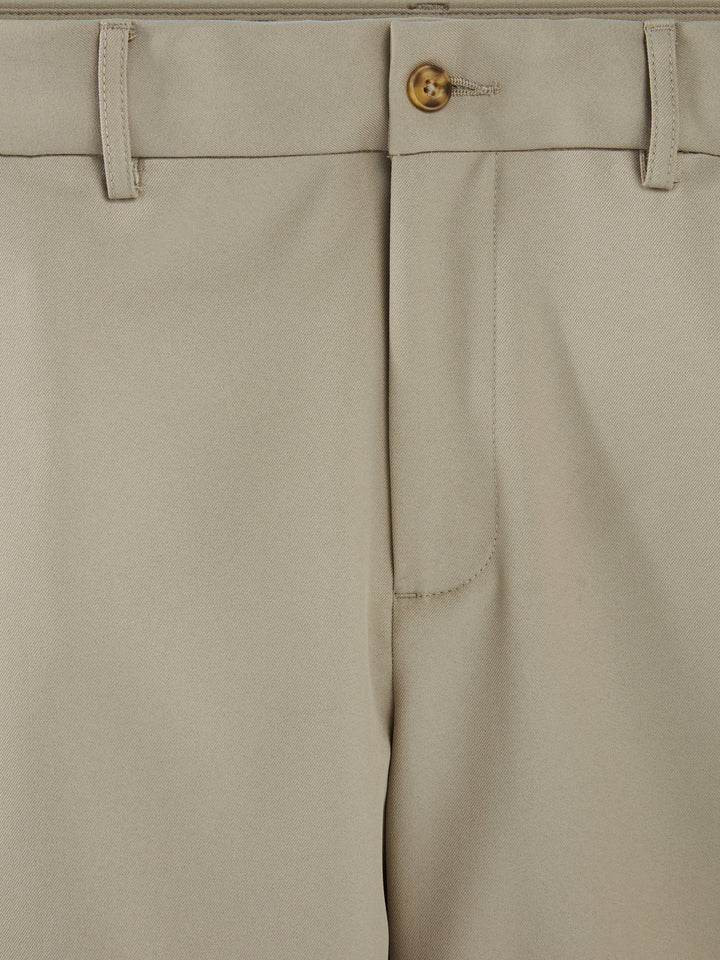 Big & Tall Expandable Waist Flat Front Golf Short